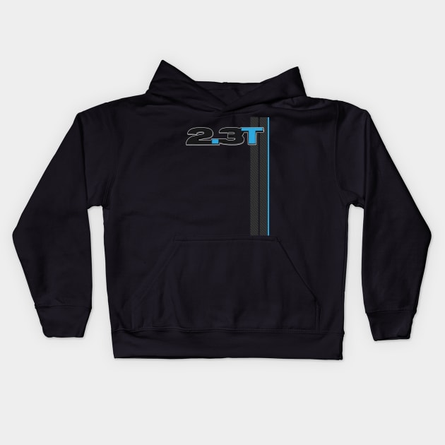 USA Bronco focus rs performance 2.3l high ecoboost MURICA carbon Kids Hoodie by cowtown_cowboy